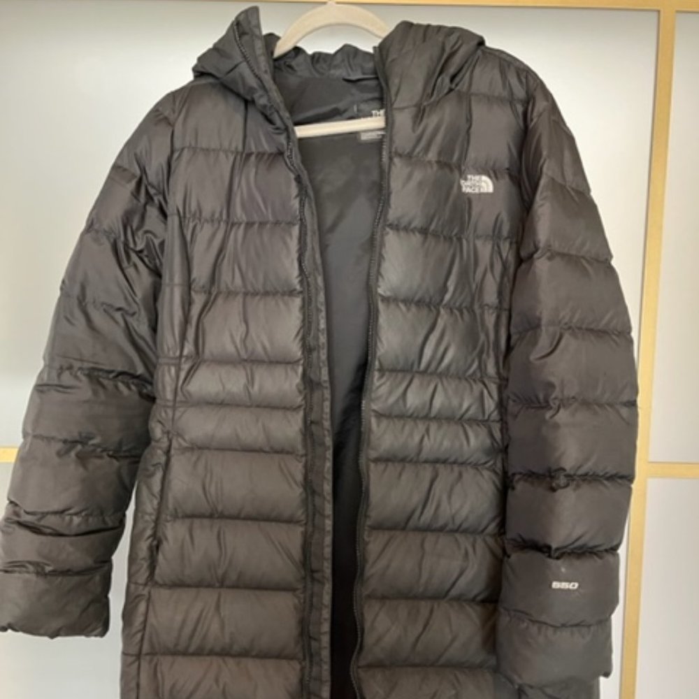 Women's North Face Puffer | Black | L